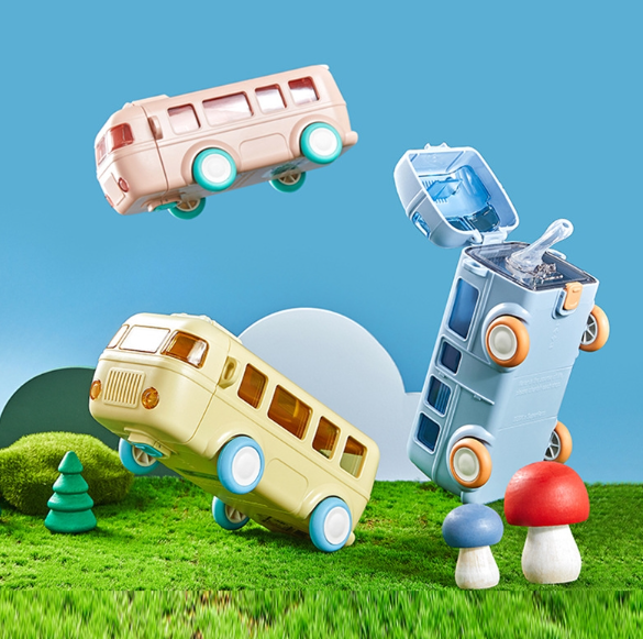 Termo Carro para niños KT-1139 amarillo